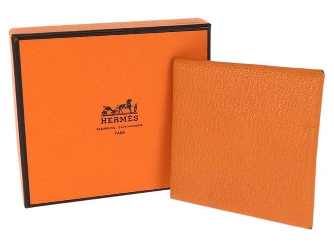 Hermès Monedero Hermes Bastia Chevre Coin Case - vista 7