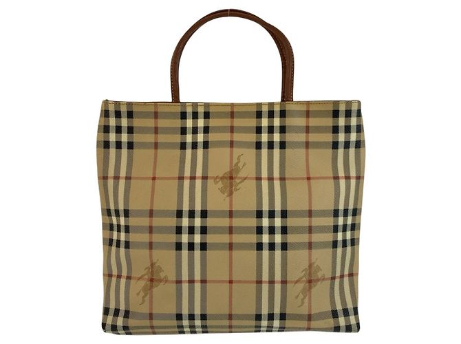 Borsa Tote Burberrys Shadow Horse PVC - vista 2
