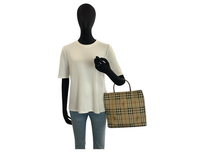 Borsa Tote Burberrys Shadow Horse PVC - vista 6