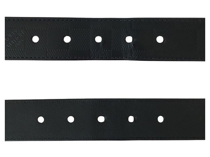 Cintura Louis Vuitton Damier Infini Leather - vista 5