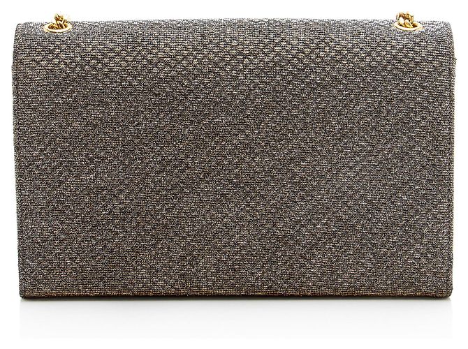 Autre Marque Borsa a tracolla media Saint Laurent Glitter Monogram Kate Tassel - vista 3