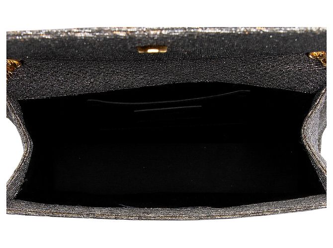 Autre Marque Borsa a tracolla media Saint Laurent Glitter Monogram Kate Tassel - vista 7