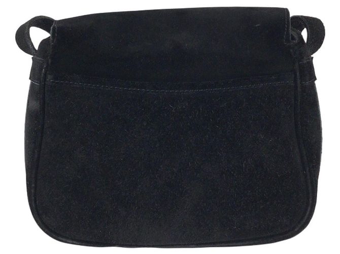 Céline Borsa a tracolla Celine Star Ball in camoscio - vista 2