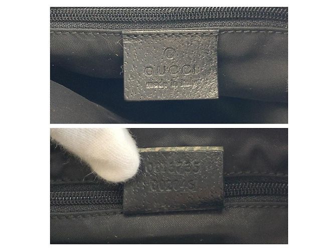 Borsa Gucci Jackie in nylon e pelle - vista 3
