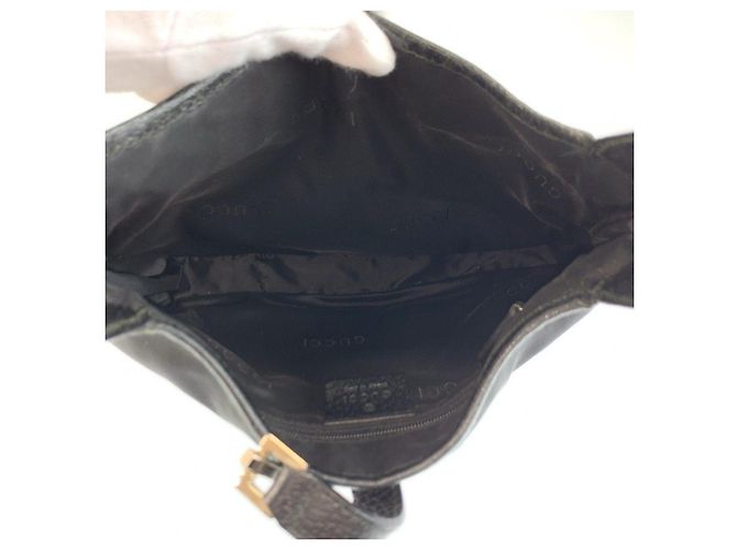 Borsa Gucci Jackie in nylon e pelle - vista 8