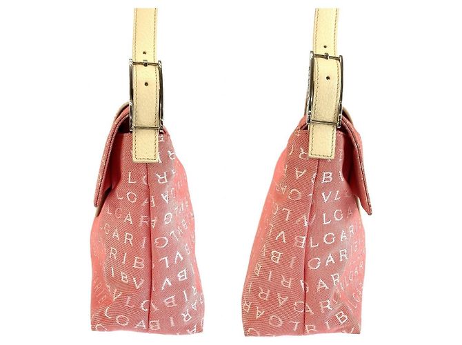 Bulgari Borsa 2way in pelle e tela Logo Mania Bvlgari - vista 8