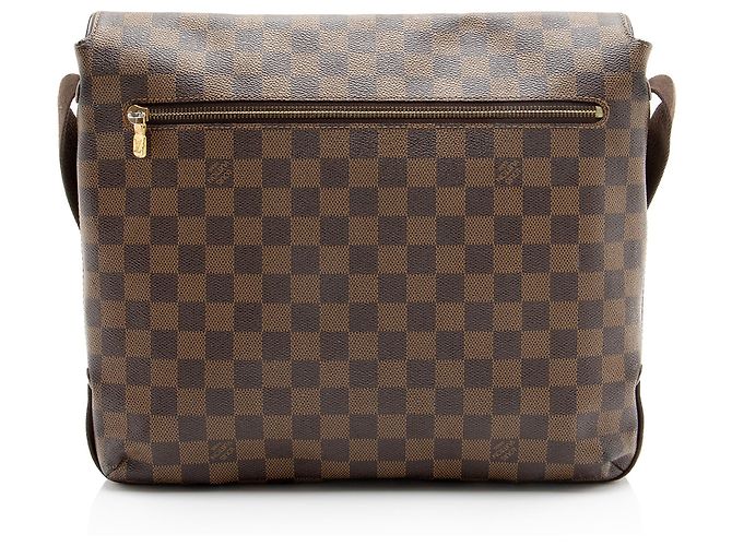 Louis Vuitton Damier Ebene Brooklyn MM Messenger - vista 3
