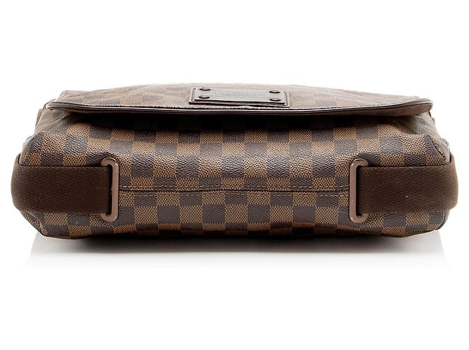 Louis Vuitton Damier Ebene Brooklyn MM Messenger - vista 4