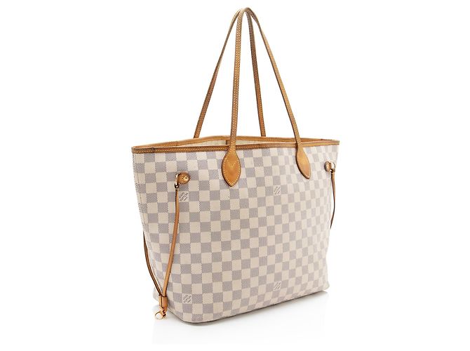 Louis Vuitton Damier Azur Neverfull MM Tote - Ansicht 2