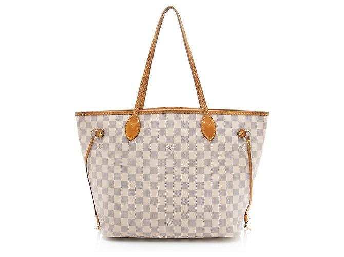 Louis Vuitton Damier Azur Neverfull MM Tote - Ansicht 3