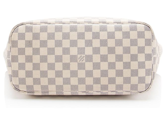 Louis Vuitton Damier Azur Neverfull MM Tote - Ansicht 4