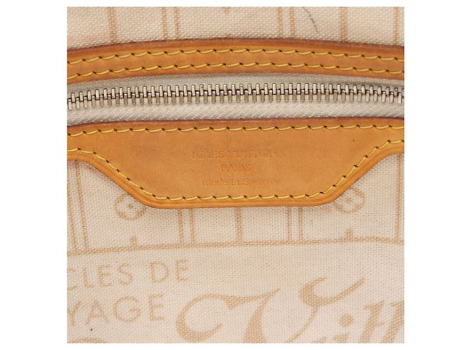 Louis Vuitton Damier Azur Neverfull MM Tote - Ansicht 8