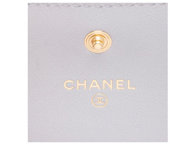 Portafoglio a patta Chanel 19 in pelle di agnello - vista 6