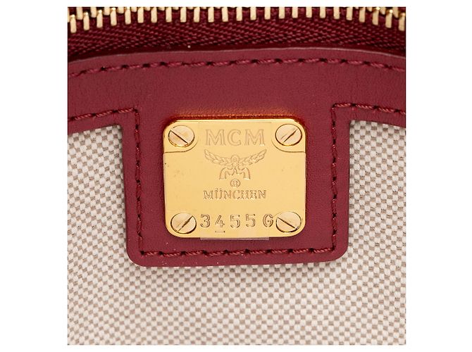 MCM Vintage Monogram Jacquard Small Tote - vista 7