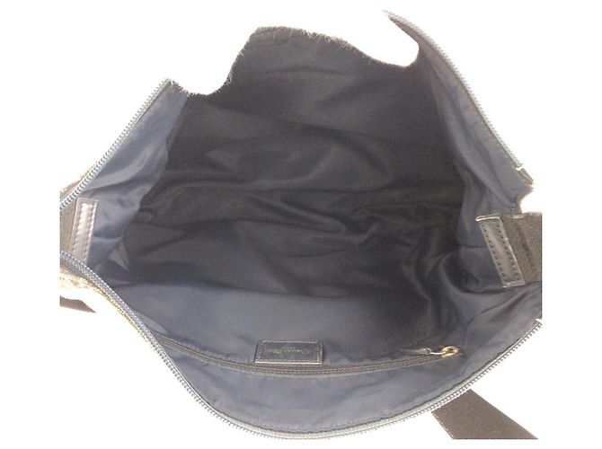 Borsa a tracolla Dior Trotter in tela e pelle - vista 9