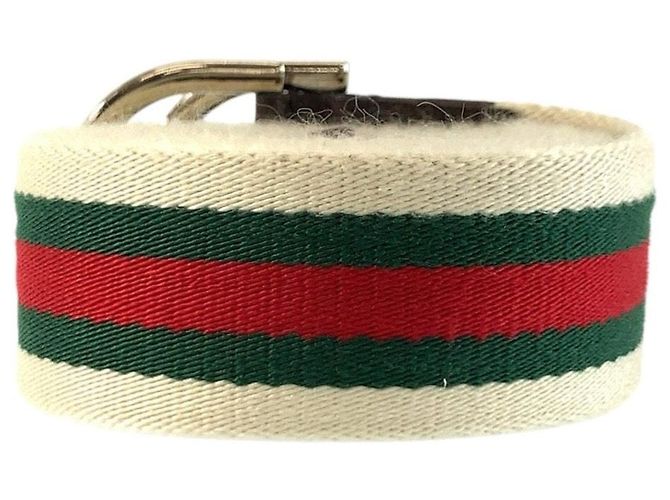 Gucci Sherry Line Gürtel aus Canvas mit Doppelring - Ansicht 2