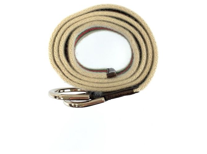 Gucci Sherry Line Gürtel aus Canvas mit Doppelring - Ansicht 4