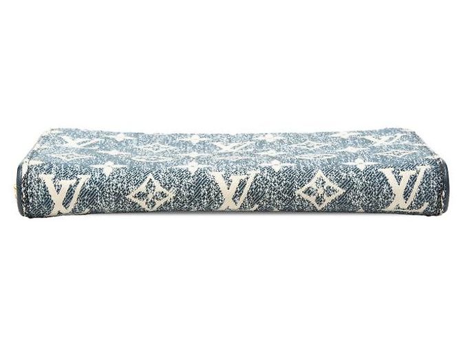 Portafoglio Zippy Louis Vuitton Monogram Jacquard Denim - vista 3