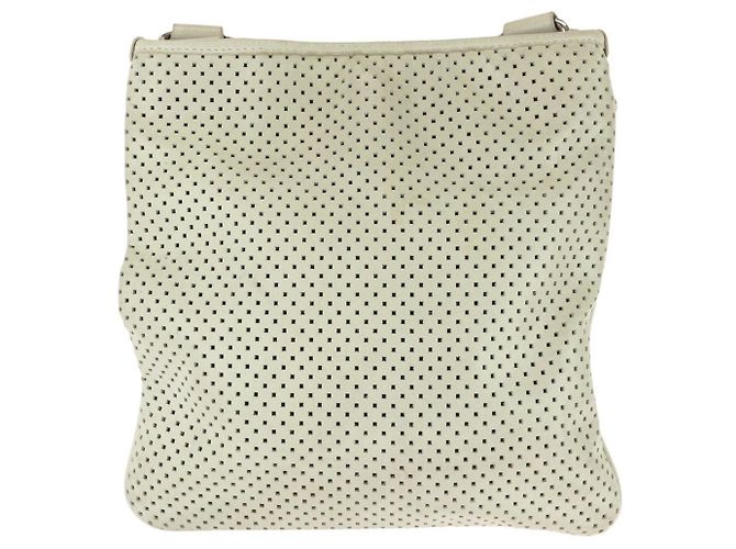 Bally Schultertasche aus Lochleder - Ansicht 2