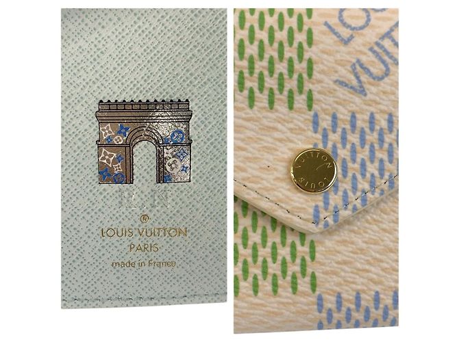 Louis Vuitton Portefeuille Victorine Damier Riche Wallet - vista 3