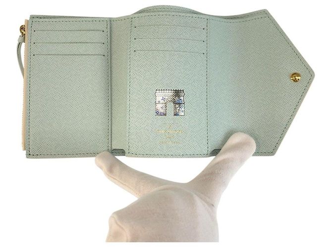Louis Vuitton Portefeuille Victorine Damier Riche Wallet - vista 4