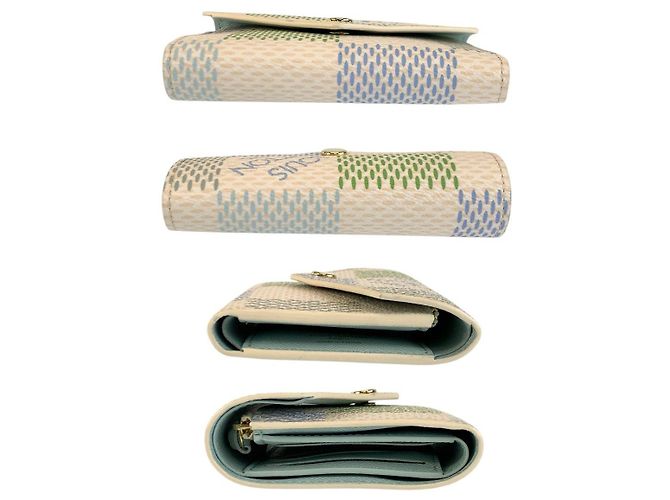 Louis Vuitton Portefeuille Victorine Damier Riche Wallet - vista 9