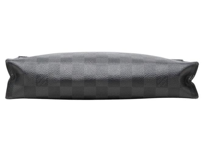 Louis Vuitton Pochette Voyage MM Damier Graphite N41696 - vista 3