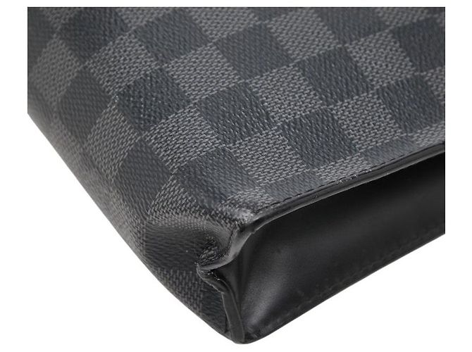 Louis Vuitton Pochette Voyage MM Damier Graphite N41696 - vista 4
