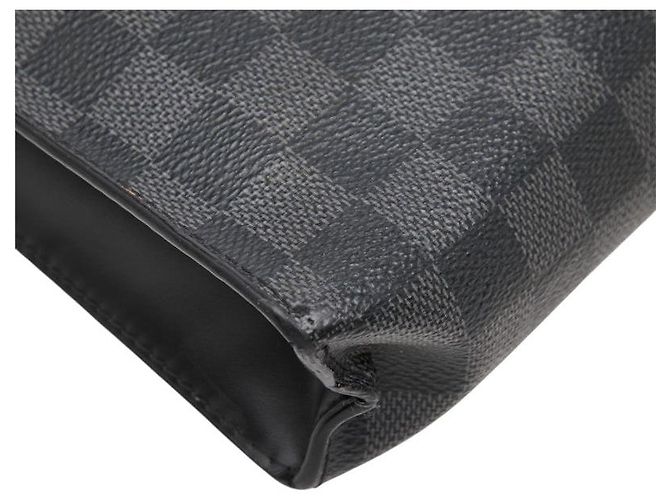 Louis Vuitton Pochette Voyage MM Damier Graphite N41696 - vista 7