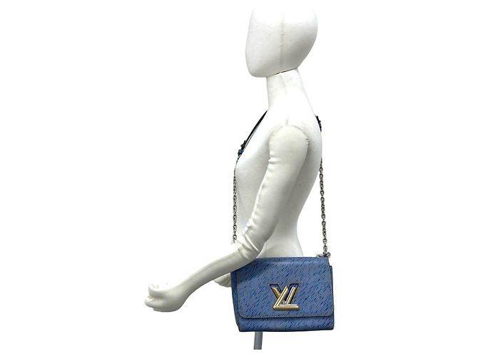 Borsa a tracolla Louis Vuitton Twist MM in pelle - vista 2