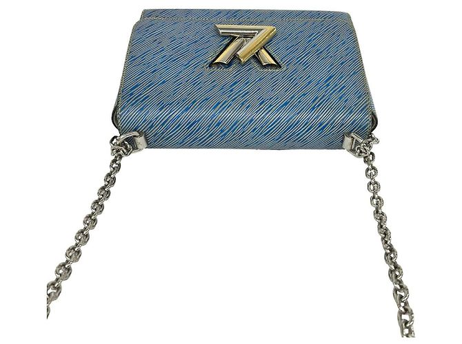 Borsa a tracolla Louis Vuitton Twist MM in pelle - vista 4