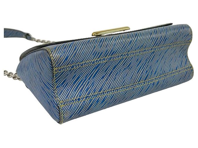 Borsa a tracolla Louis Vuitton Twist MM in pelle - vista 7