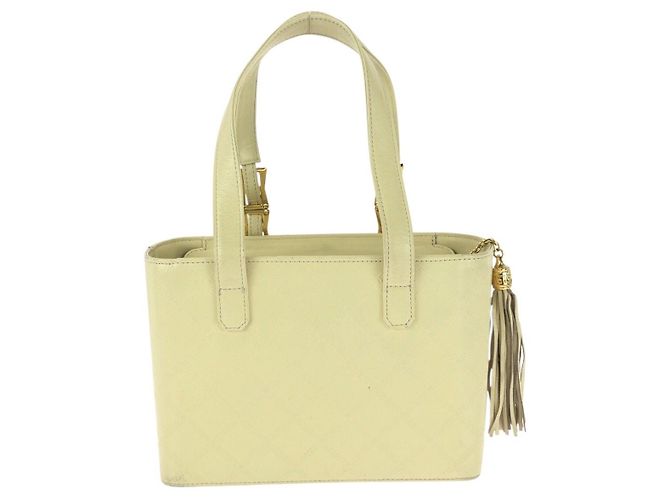 Versace Sunburst Lederhandtasche mit Quaste - Ansicht 2