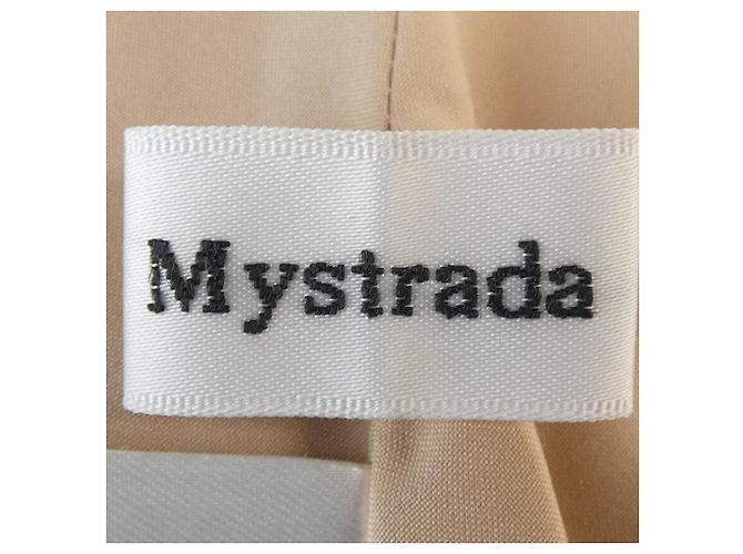 Autre Marque Gonna Mystrada Beige - vista 4