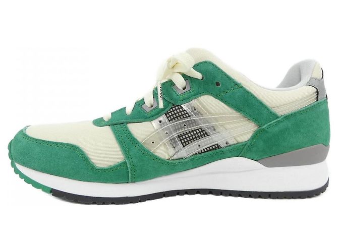 Autre Marque ASICS Sneaker Gelb Grün Textil - Ansicht 2