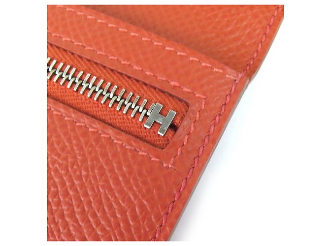 Béarn Portafoglio Hermès Bearn Souffl in pelle Epsom - vista 10