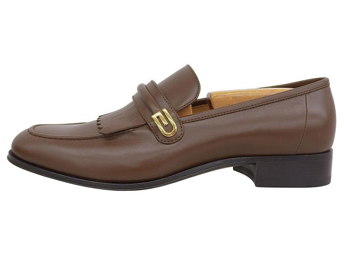 Mocassini in pelle GUCCI Loafer - vista 3