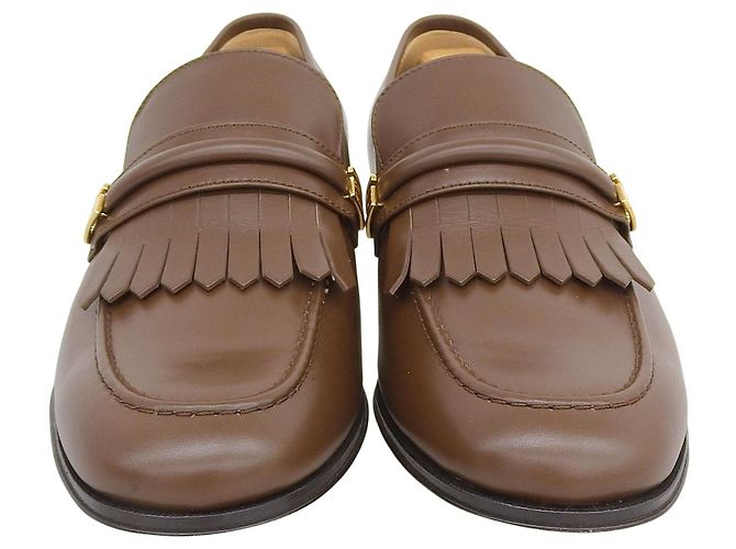 Mocassini in pelle GUCCI Loafer - vista 4