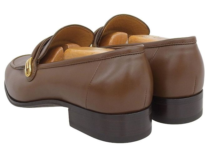 Mocassini in pelle GUCCI Loafer - vista 5