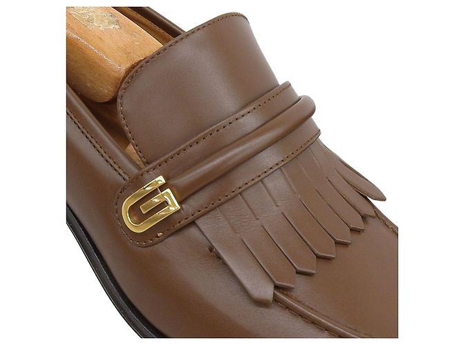 Mocassini in pelle GUCCI Loafer - vista 6