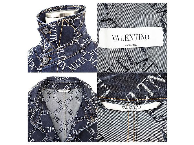 Abrigo de algodón jacquard Valentino VLTN - vista 10