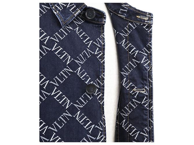Abrigo de algodón jacquard Valentino VLTN - vista 16