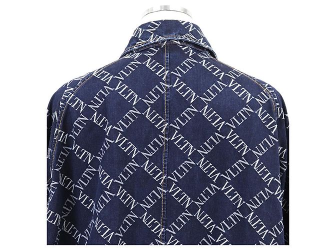 Abrigo de algodón jacquard Valentino VLTN - vista 17