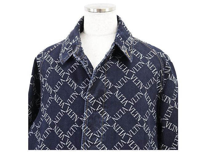 Abrigo de algodón jacquard Valentino VLTN - vista 2