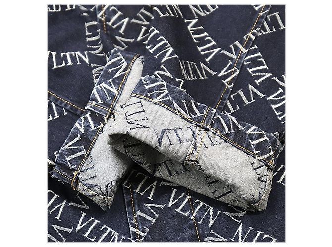 Abrigo de algodón jacquard Valentino VLTN - vista 6