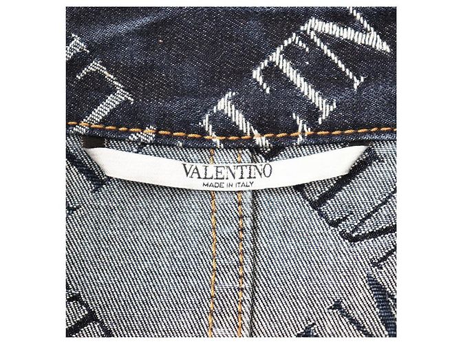 Abrigo de algodón jacquard Valentino VLTN - vista 8