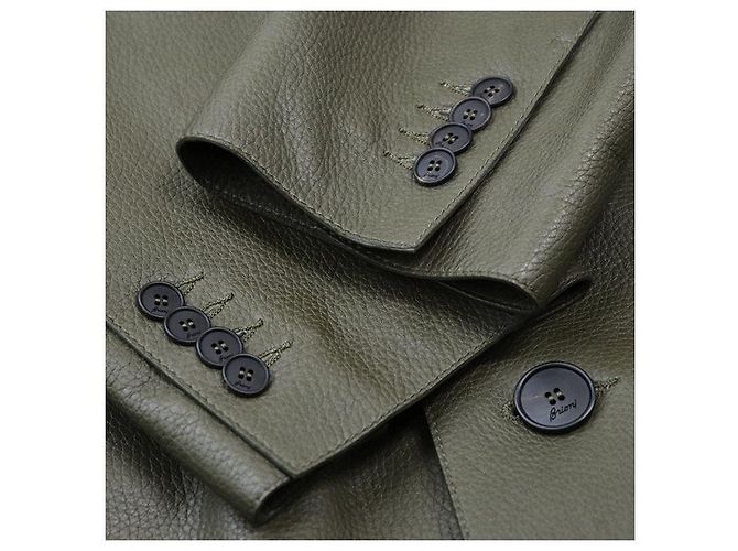 Autre Marque Abrigo Chester Brioni de piel de ciervo - vista 13