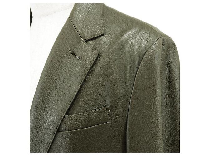 Autre Marque Abrigo Chester Brioni de piel de ciervo - vista 14