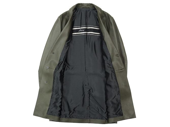 Autre Marque Abrigo Chester Brioni de piel de ciervo - vista 9