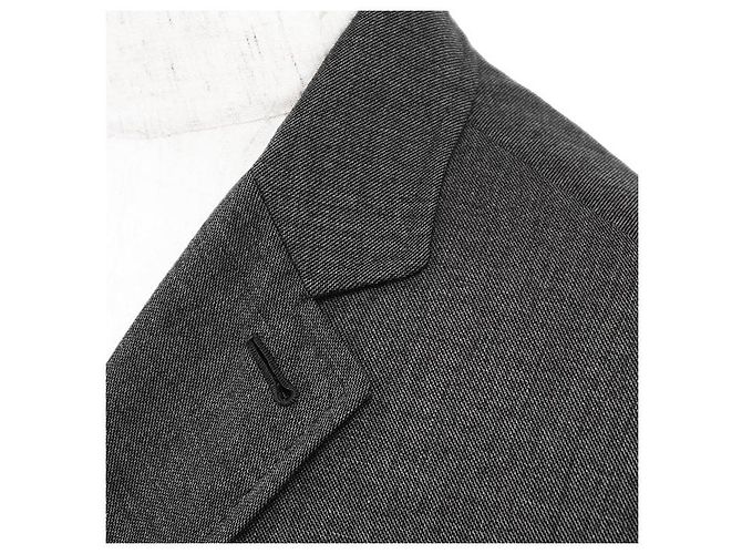 Autre Marque Abrigo Brioni Chester de lana sharkskin - vista 12